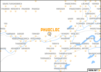 map of Phước Lôc