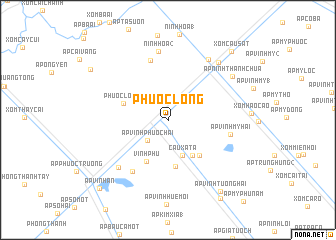 map of Phước Long