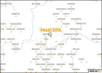 map of Phước Sinh