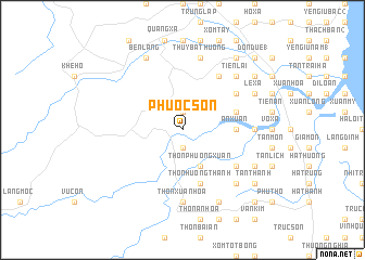 map of Phước Sỏn