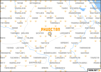 map of Phước Tân