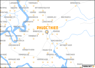 map of Phước Thiền