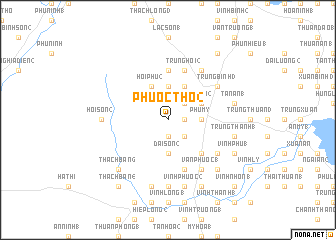 map of Phước Thọ (2)