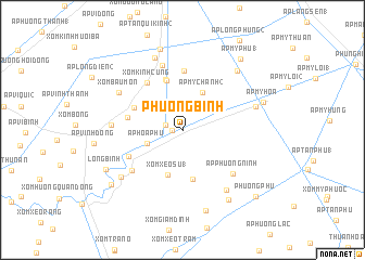 map of Phương Bình