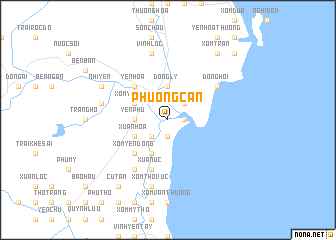 map of Phương Cần