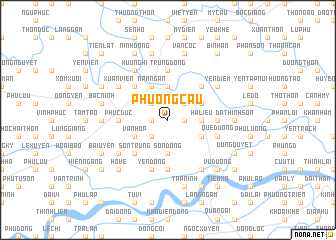 map of Phương Cầu