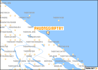 map of Phường Giáp Tây