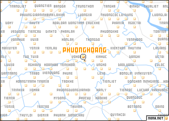 map of Phượng Hoàng