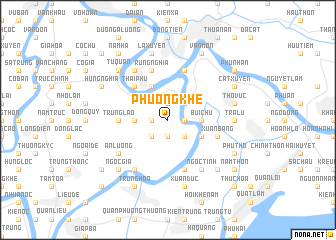 map of Phương Khê