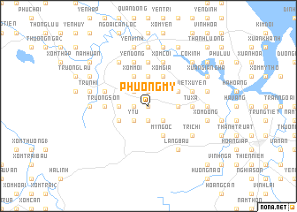 map of Phương Mỹ