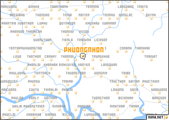 map of Phương Nhỡn