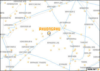 map of Phương Phú