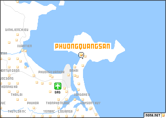map of Phường Quang San