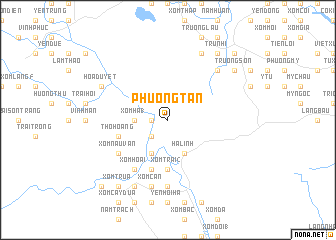 map of Phương Tân