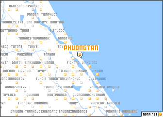 map of Phương Tân