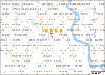 map of Phượng Vũ