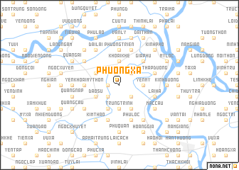 map of Phương Xá