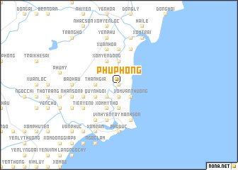 map of Phú Phong