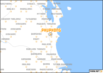 map of Phú Phong