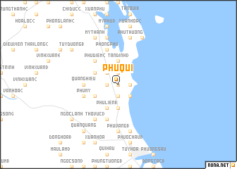 map of Phú Quí