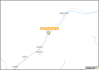 map of Phurgrām