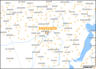 map of Phūsgarh