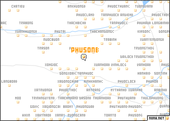 map of Phú Sơn (1)