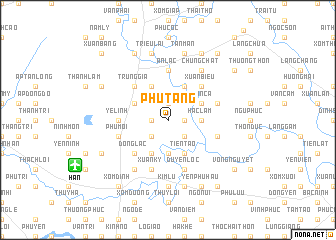 map of Phú Tàng