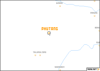 map of Phutang