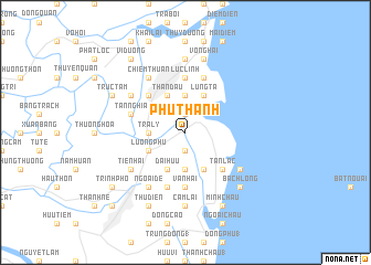 map of Phu Thành