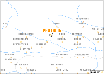 map of Phuthing