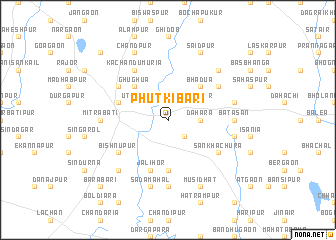 map of Phutkibāri