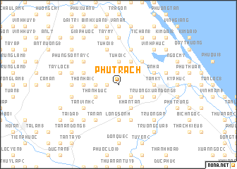 map of Phú Trạch