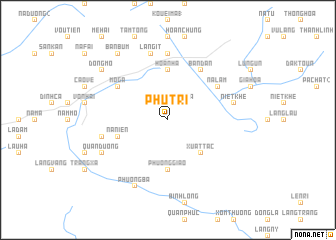 map of Phù Trì