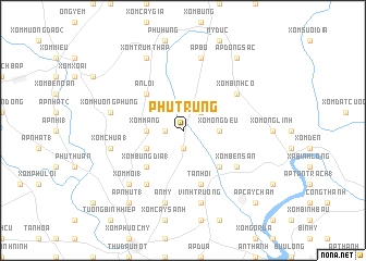 map of Phú Trung