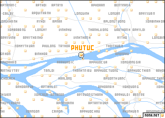map of Phú Túc