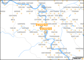 map of Phú Van