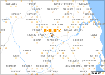 map of Phú Văn (2)