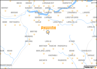 map of Phú Vinh