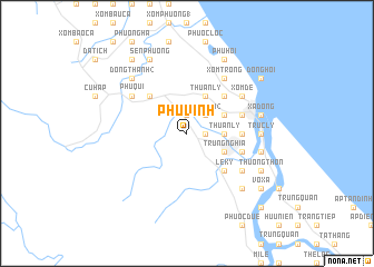 map of Phu Vinh