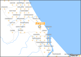 map of Phú Xá