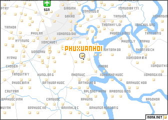 map of Phú Xuân Hội
