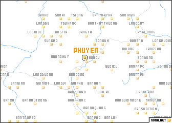 map of Phù Yên