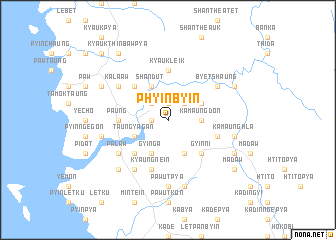 map of Phyinbyin