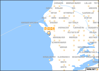 map of Piaam