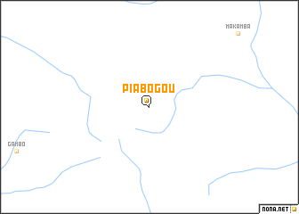 map of Pia Bogou