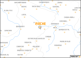 map of Piache
