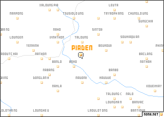 map of Pia Den