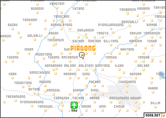 map of Pia-dong