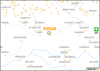 map of Piagua